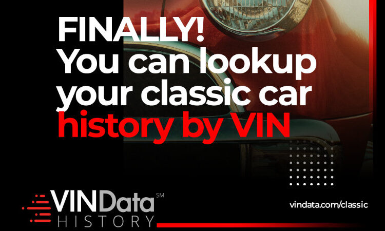 Classic Car History Reports